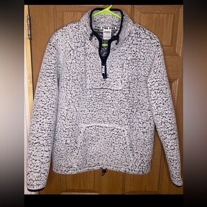VS PINK Sherpa half zip
